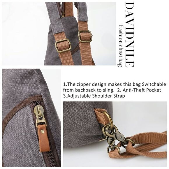 KL928 3-Way Backpack - NWOT main image 3